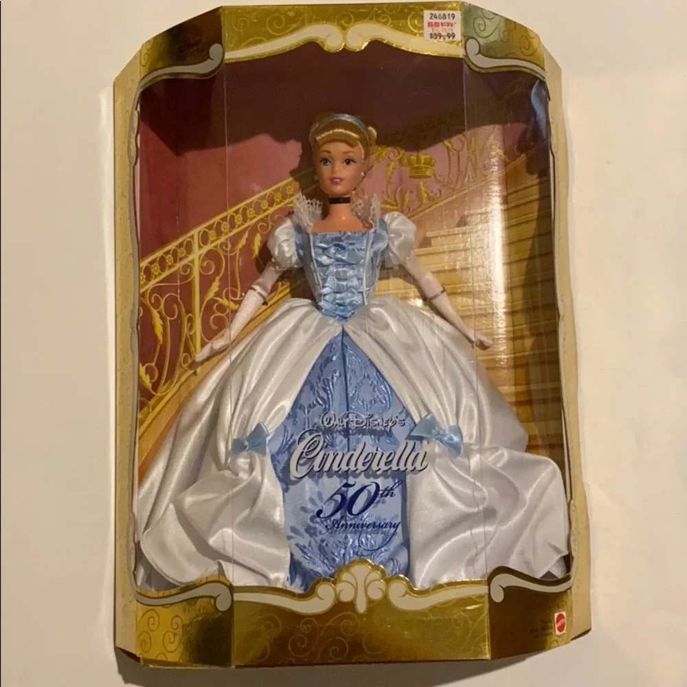 Vintage DISNEY Mattel Cinderella Doll 50th Anniversary NIB